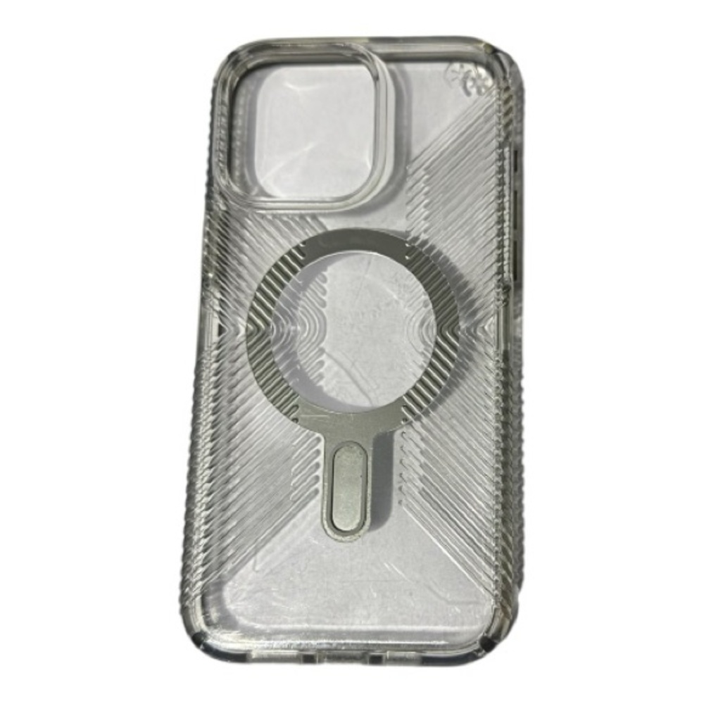 Speck Clear Phone Case with Silver Highlights